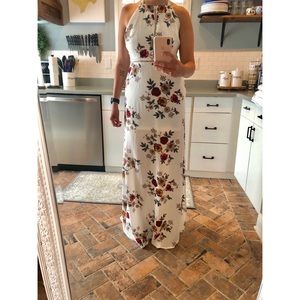 Maxi floral dress
